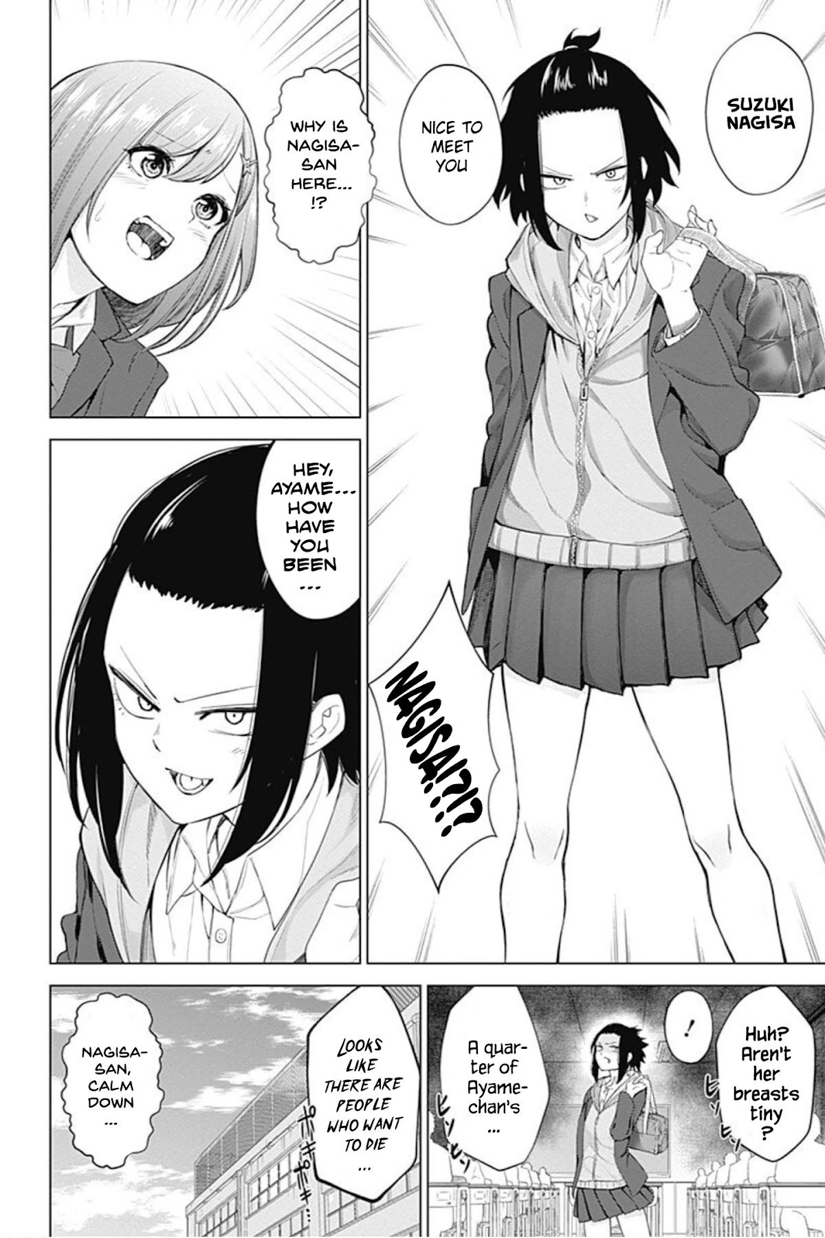 Kunoichi no Ichi! no Ni Chapter 12 page 3 - Chapter 12: Nagisa goes to high school