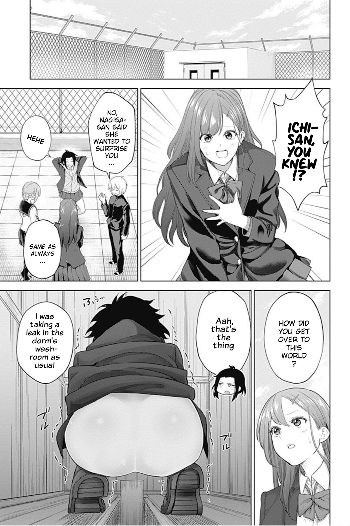 Kunoichi no Ichi! no Ni Chapter 12 page 4 - Chapter 12: Nagisa goes to high school