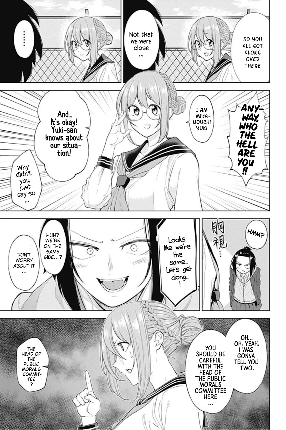 Kunoichi no Ichi! no Ni Chapter 12 page 6 - Chapter 12: Nagisa goes to high school