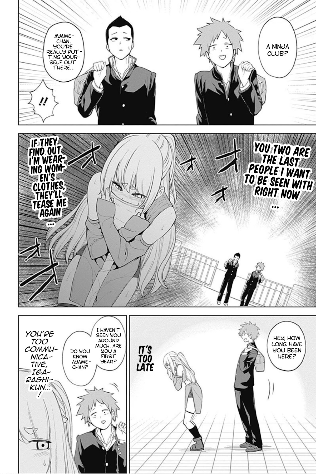 Kunoichi no Ichi! no Ni Chapter 13 page 10 - Chapter 13: Kunoichi is fine