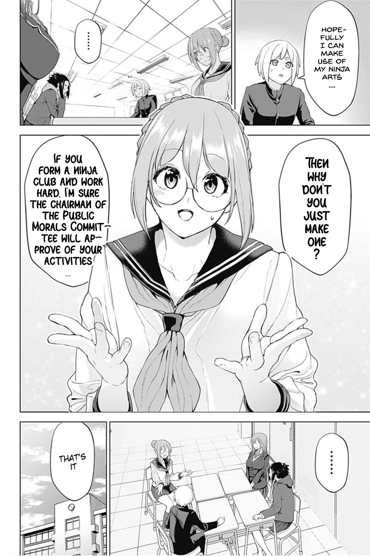 Kunoichi no Ichi! no Ni Chapter 13 page 2 - Chapter 13: Kunoichi is fine