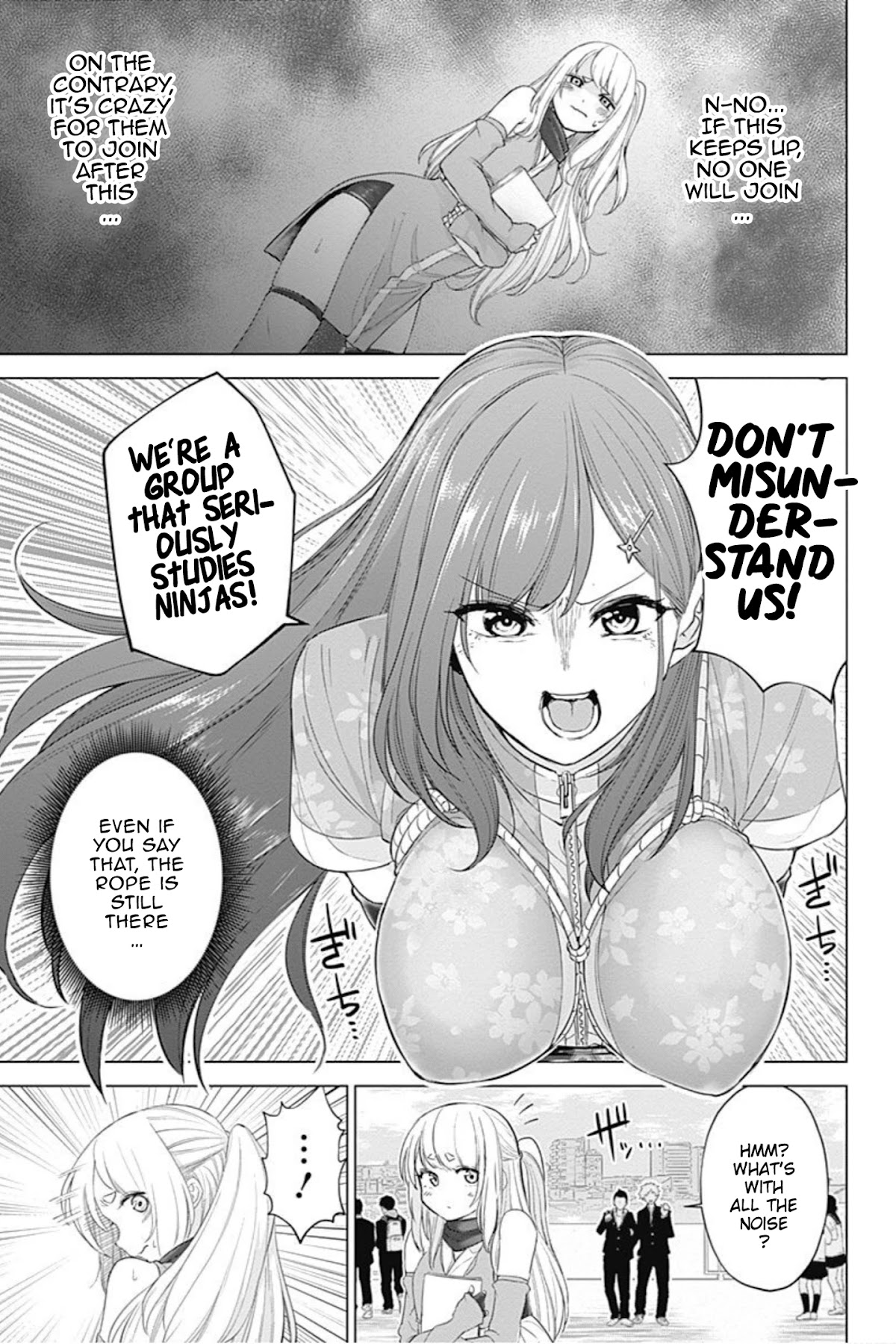 Kunoichi no Ichi! no Ni Chapter 13 page 9 - Chapter 13: Kunoichi is fine