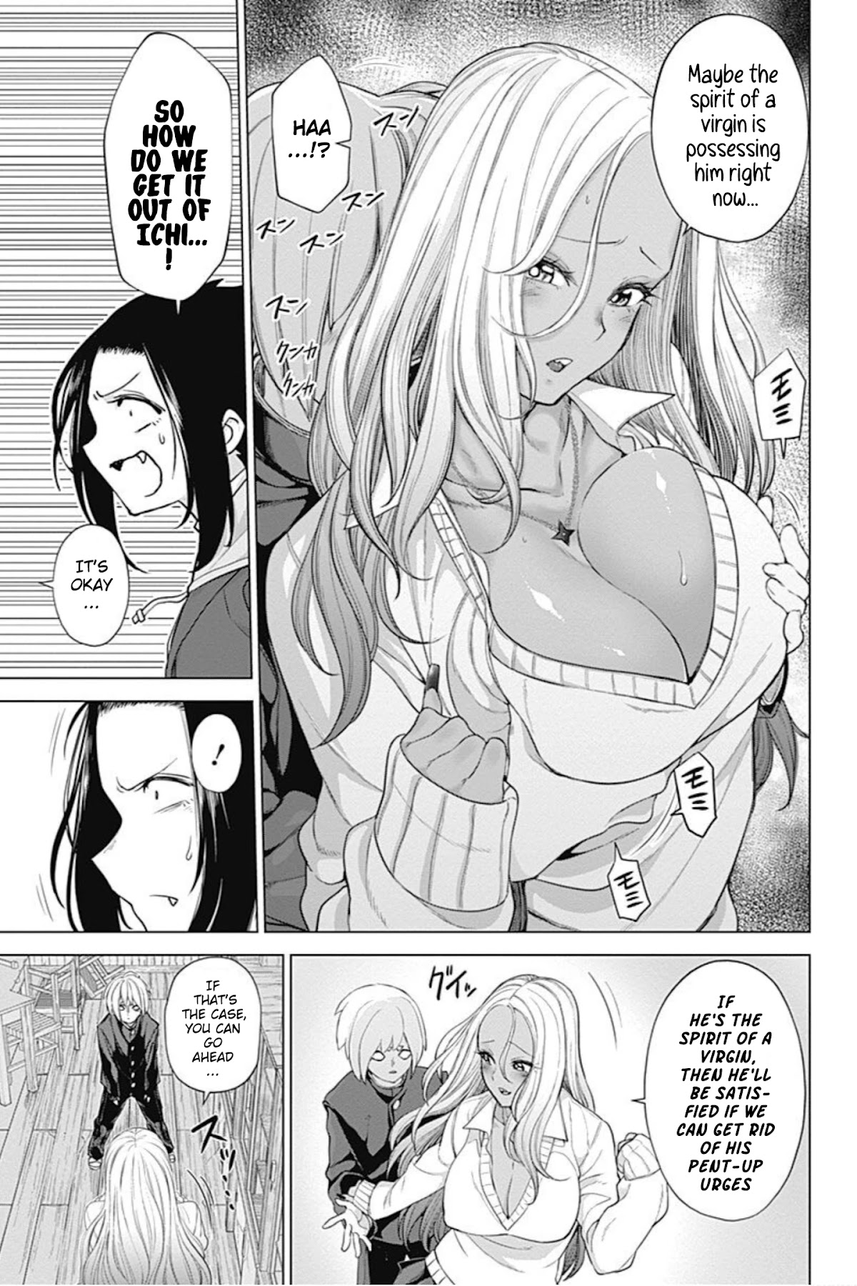 Kunoichi no Ichi! no Ni Chapter 14 page 13 - Chapter 14: Old school building!! Tragic Poltergeist