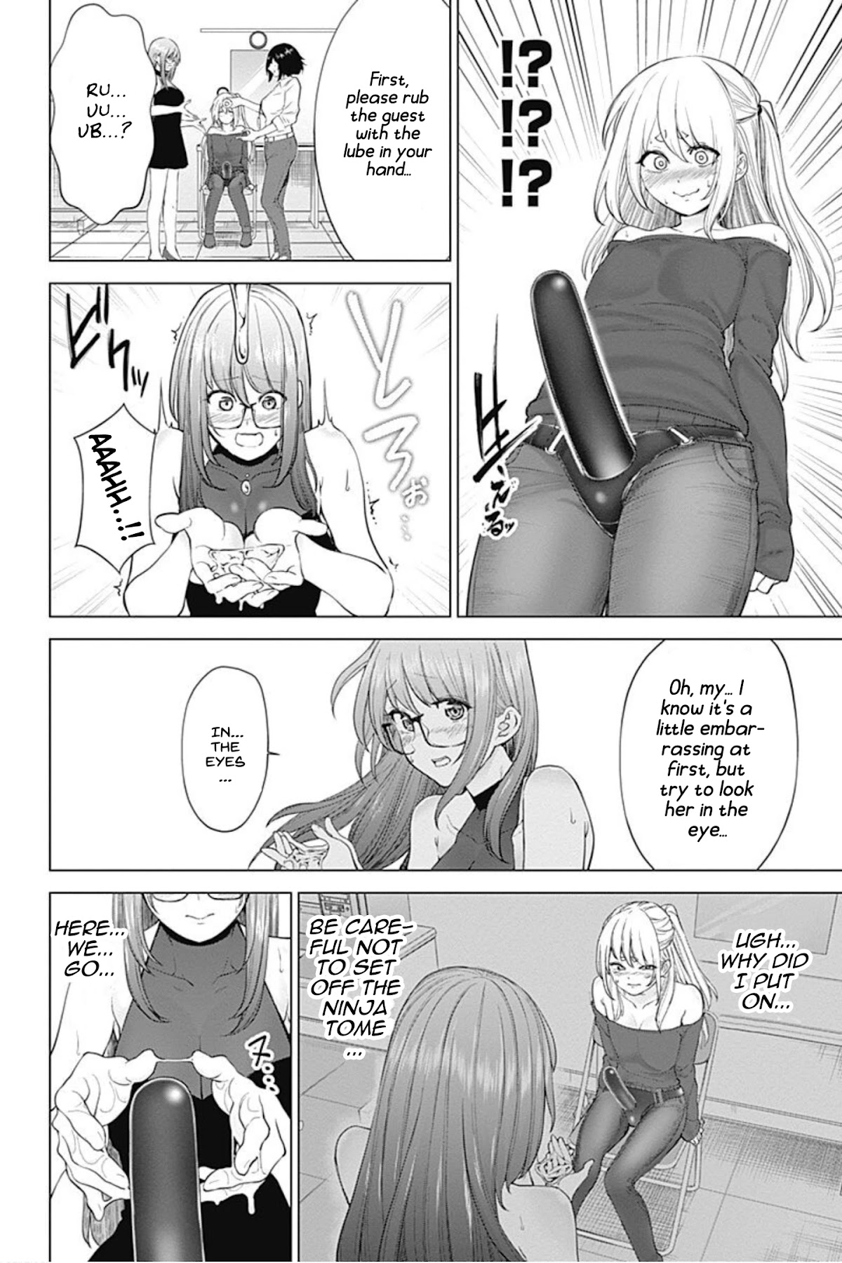 Kunoichi no Ichi! no Ni Chapter 16 page 10 - Chapter 16: Ninja Tome between the Boobs