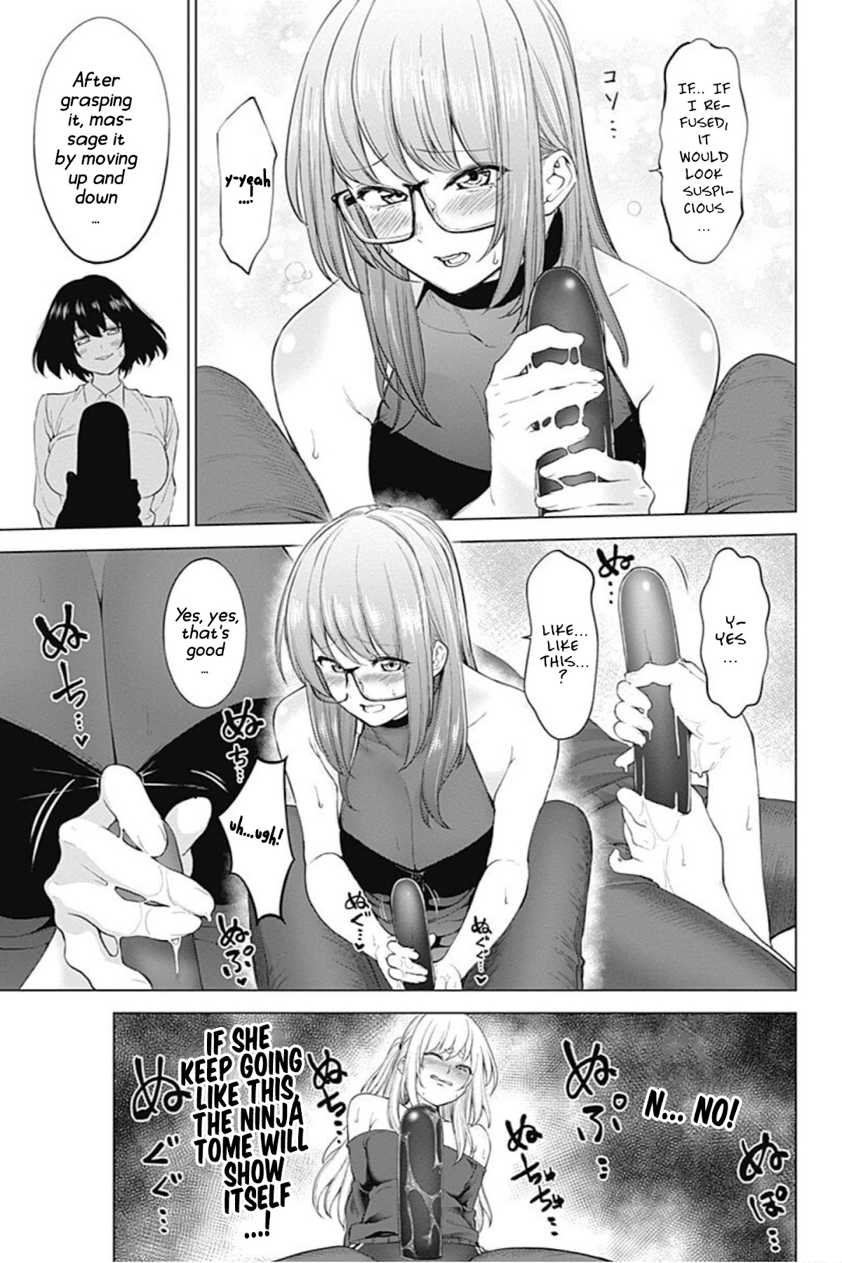 Kunoichi no Ichi! no Ni Chapter 16 page 11 - Chapter 16: Ninja Tome between the Boobs