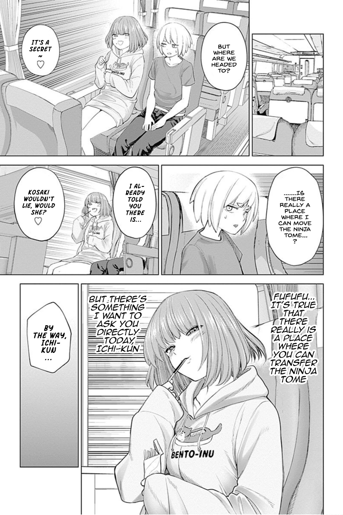 Kunoichi no Ichi! no Ni Chapter 19 page 17 - Chapter 19: You're a terrible liar.