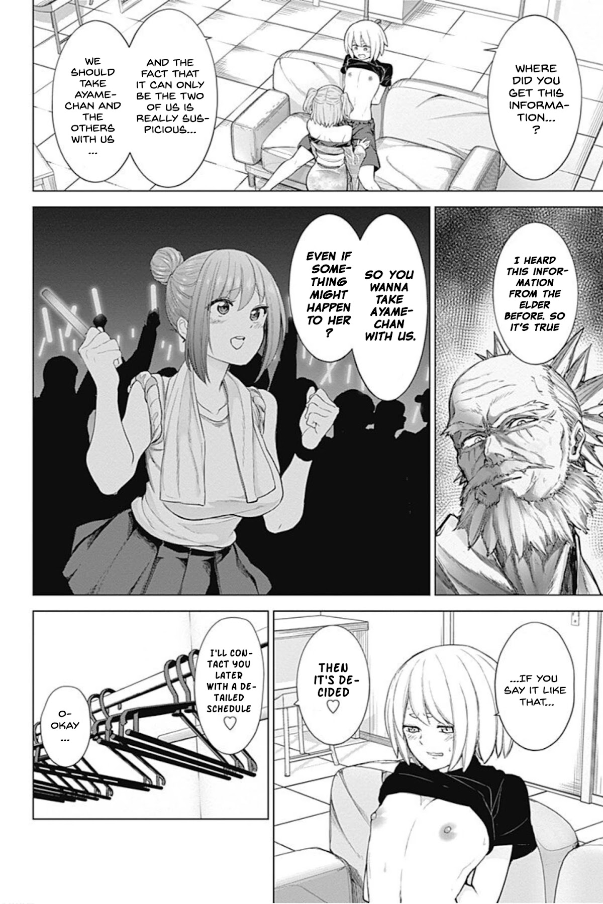 Kunoichi no Ichi! no Ni Chapter 19 page 6 - Chapter 19: You're a terrible liar.