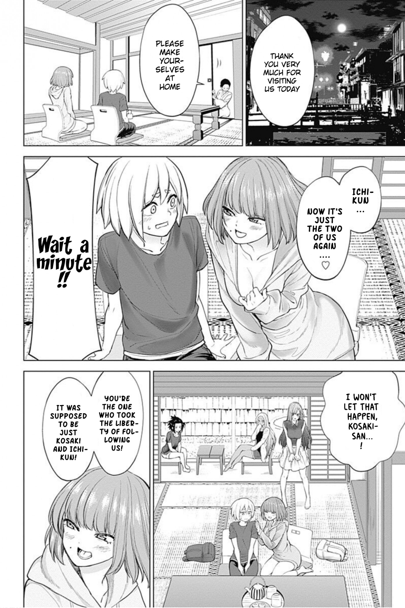 Kunoichi no Ichi! no Ni Chapter 20 page 4 - Chapter 20: A fight in a bathhouse