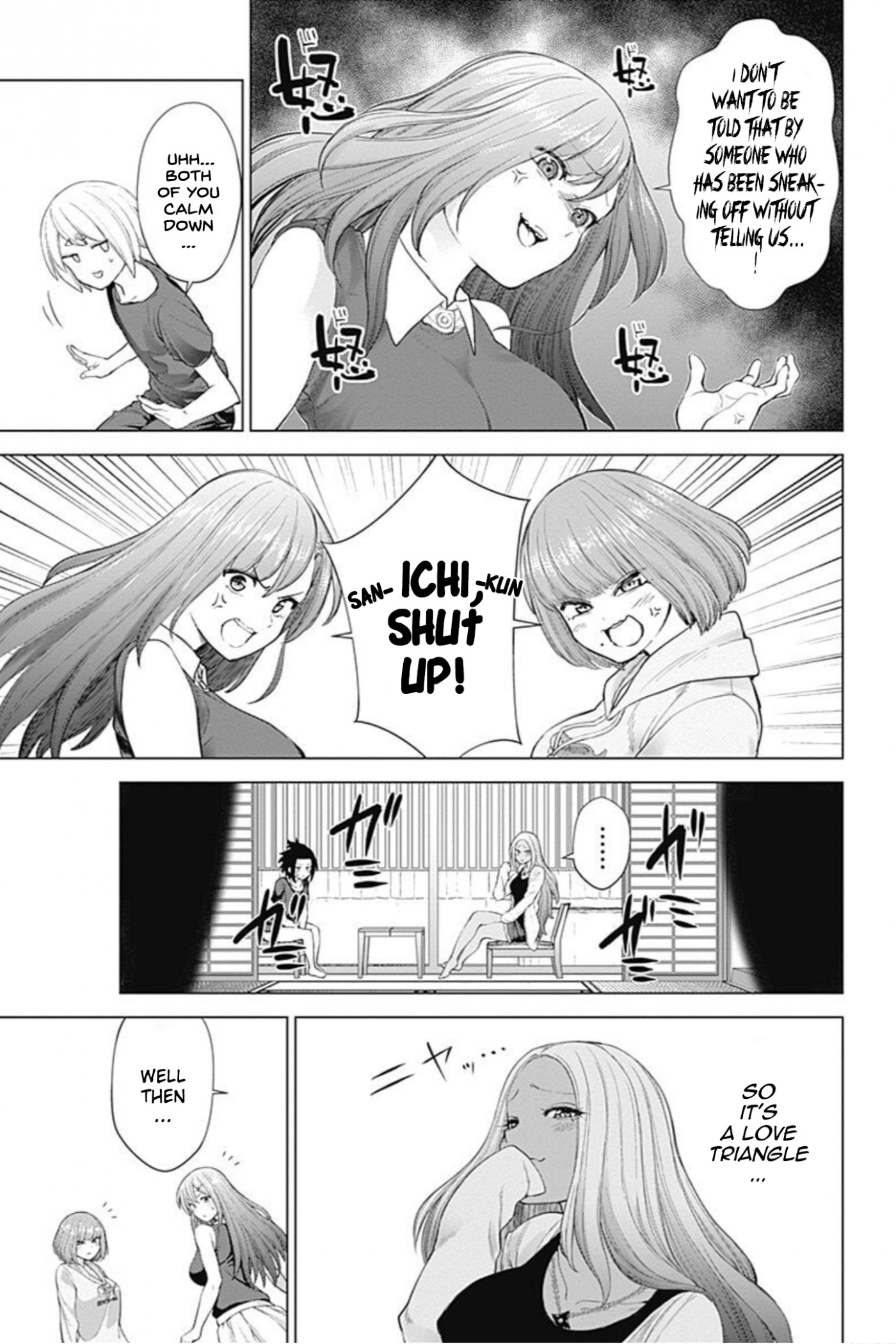 Kunoichi no Ichi! no Ni Chapter 20 page 5 - Chapter 20: A fight in a bathhouse