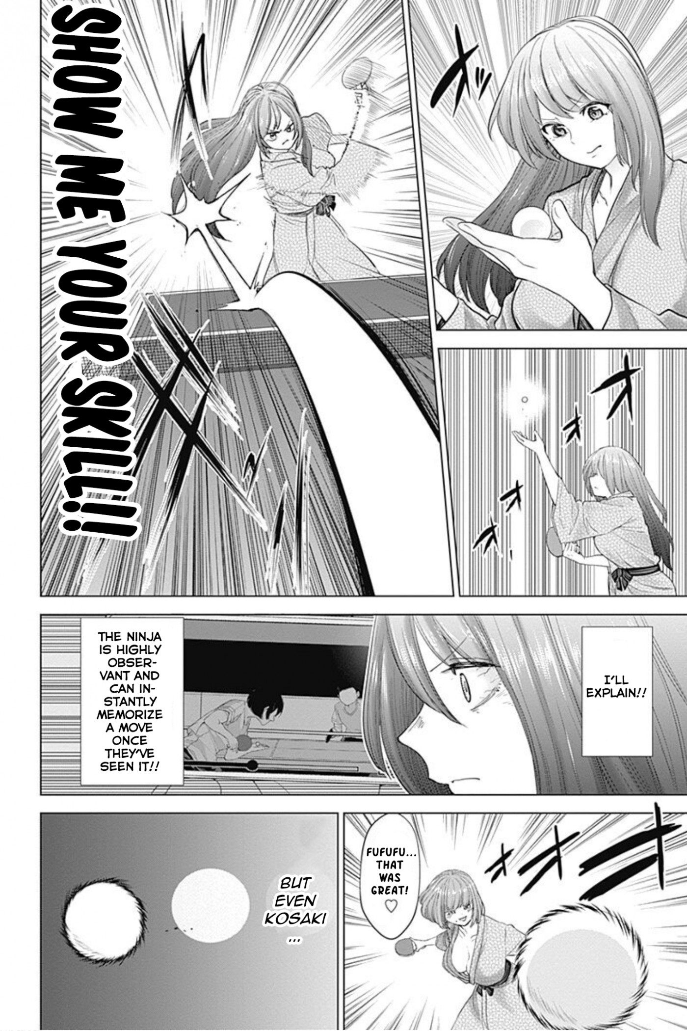 Kunoichi no Ichi! no Ni Chapter 20 page 8 - Chapter 20: A fight in a bathhouse