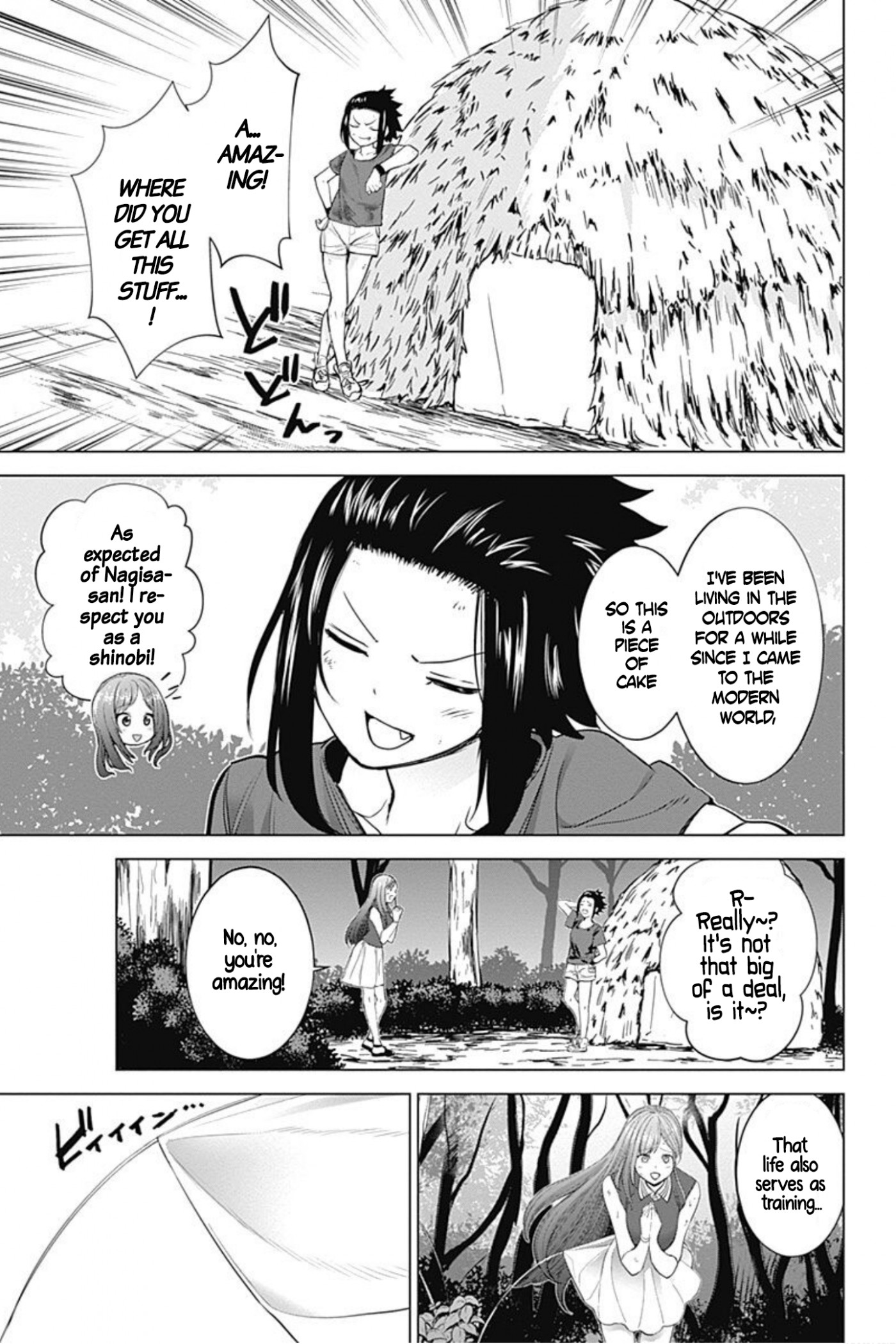 Kunoichi no Ichi! no Ni Chapter 22 page 8 - Chapter 22: Erotic Cedar