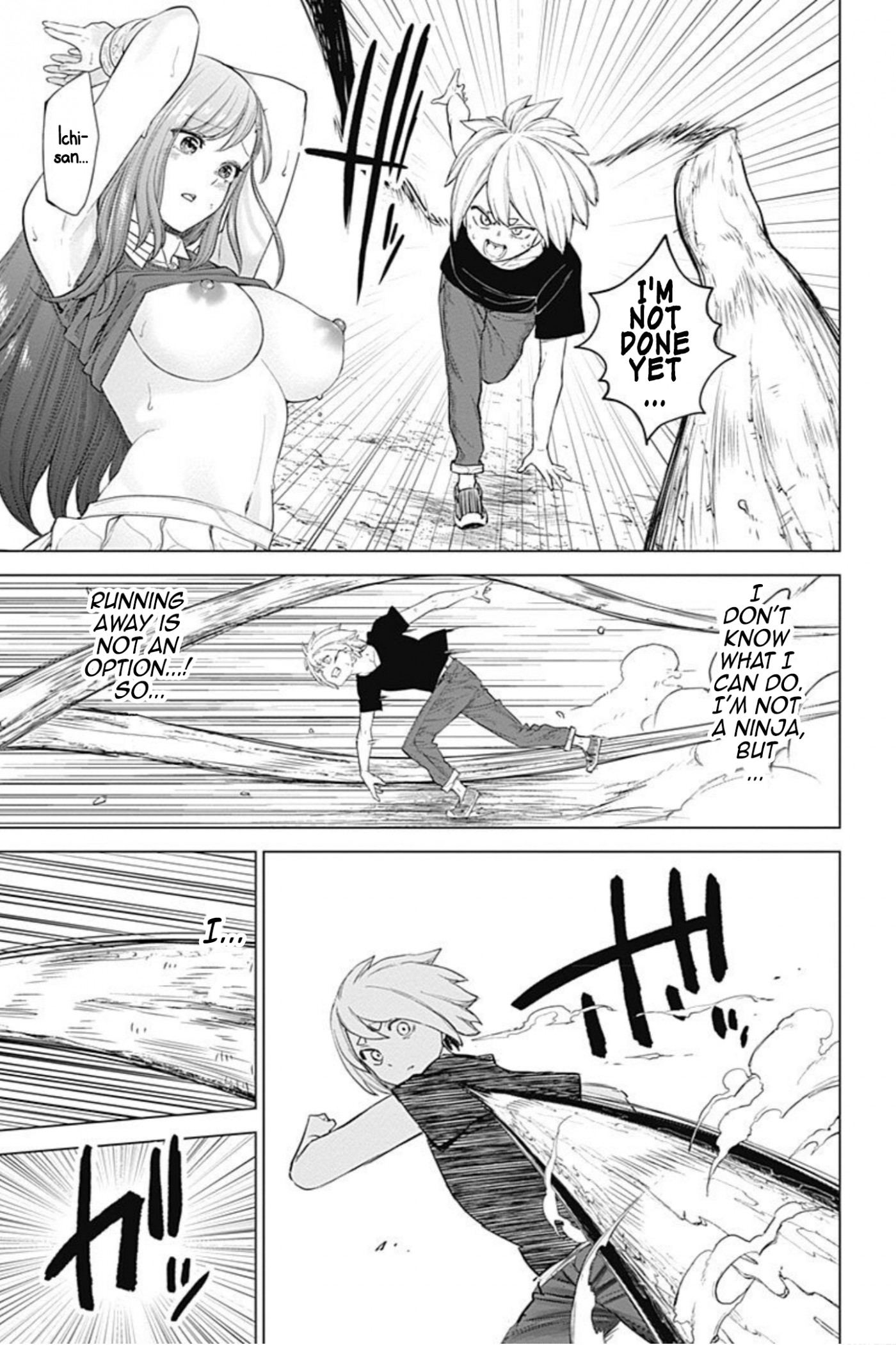 Kunoichi no Ichi! no Ni Chapter 23 page 5 - Chapter 23: Erotic cedar too strong