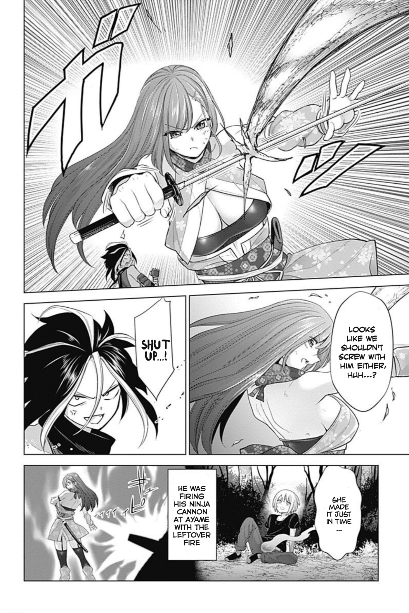 Kunoichi no Ichi! no Ni Chapter 24 page 11 - Chapter 24: Erotic cedar finished