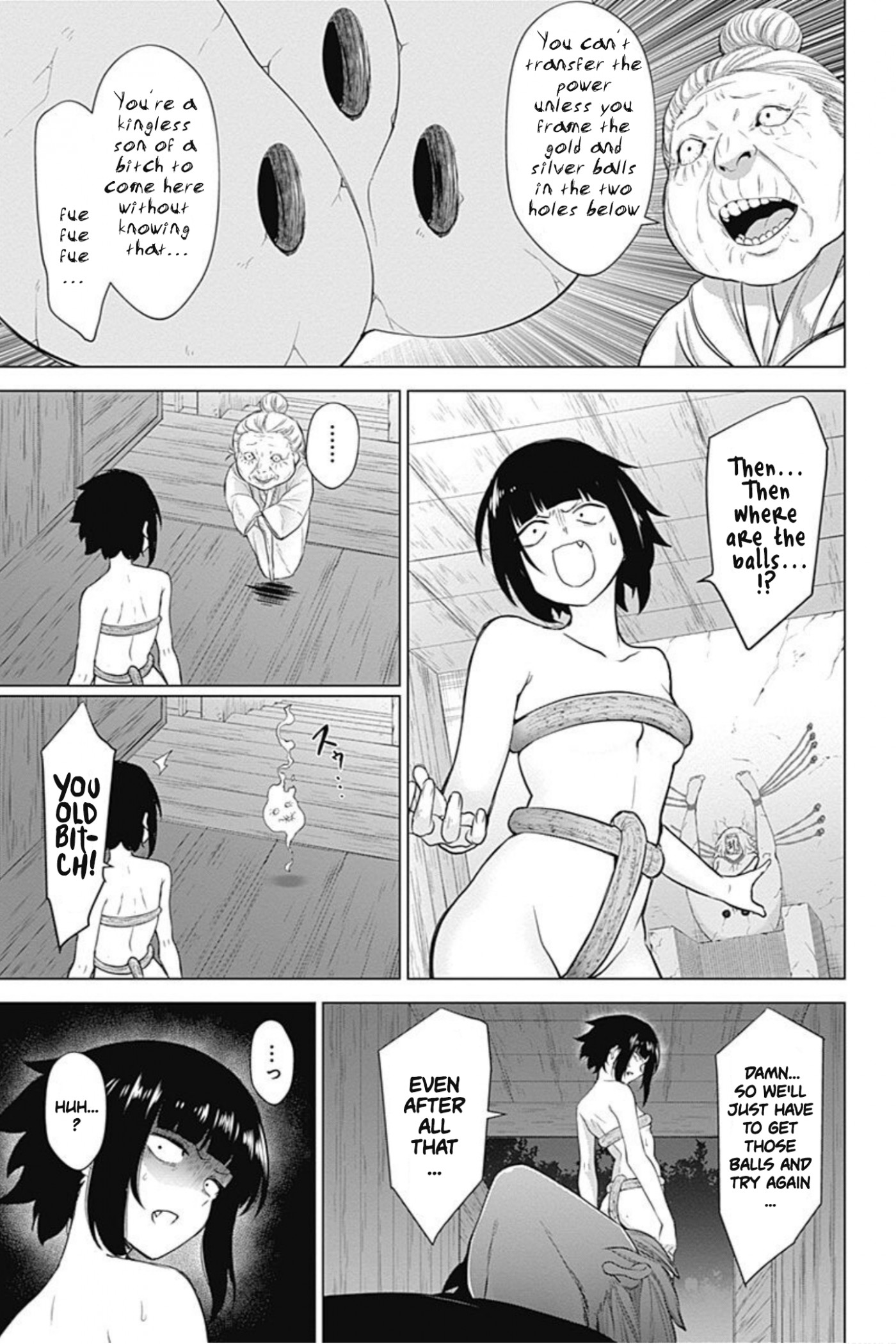 Kunoichi no Ichi! no Ni Chapter 25 page 16 - Chapter 25: Ichi Kuno dies