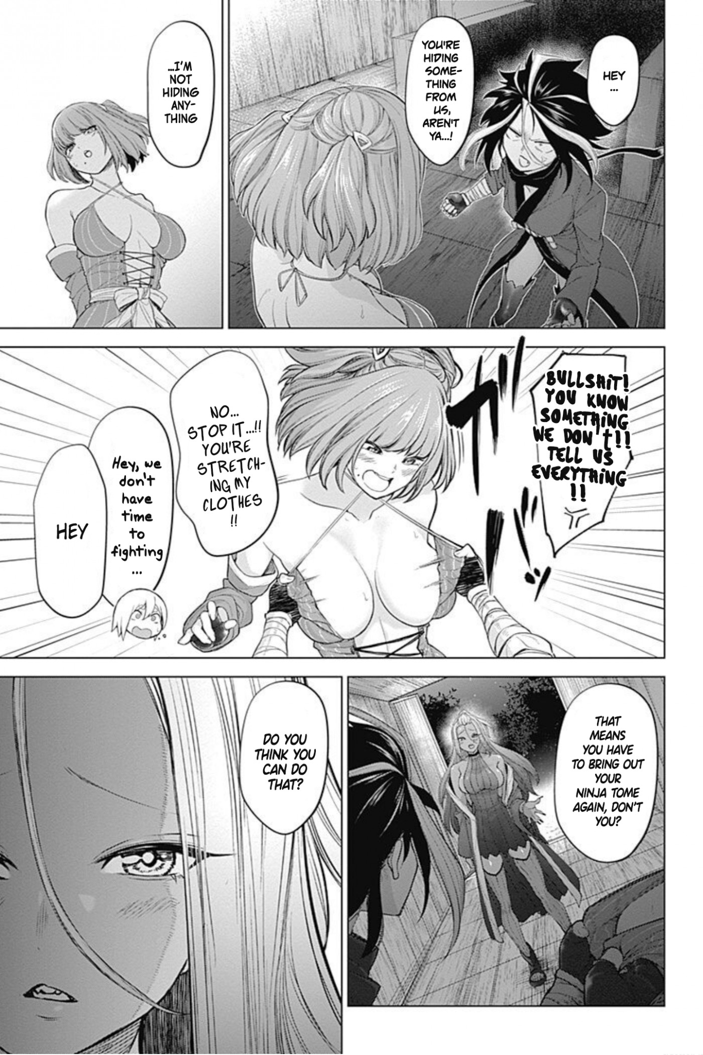 Kunoichi no Ichi! no Ni Chapter 25 page 3 - Chapter 25: Ichi Kuno dies
