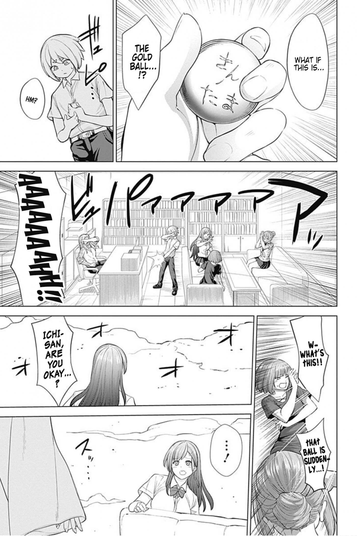 Kunoichi no Ichi! no Ni Chapter 28 page 3 - Chapter 28: I got the Golden Ball!