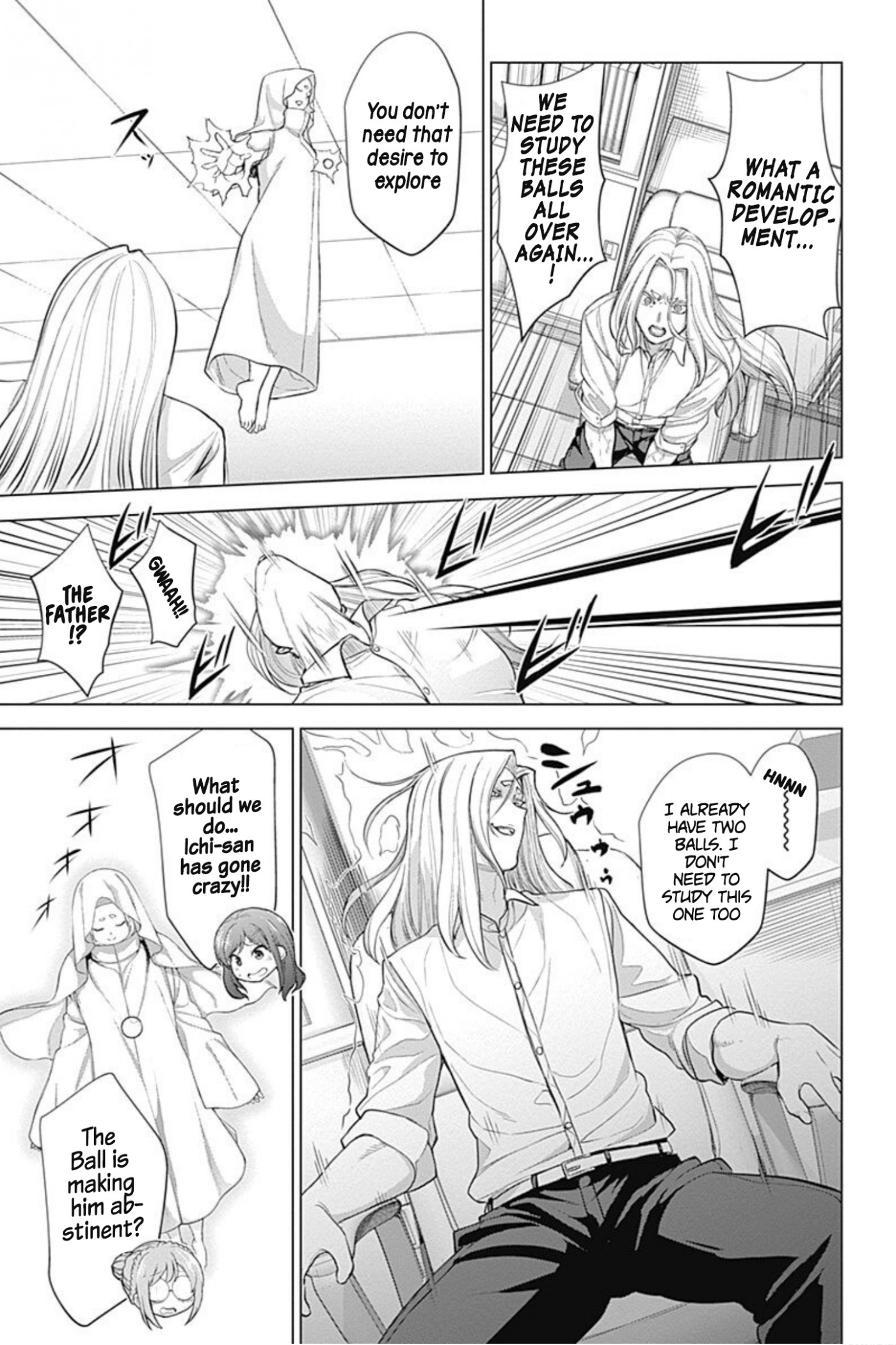 Kunoichi no Ichi! no Ni Chapter 28 page 5 - Chapter 28: I got the Golden Ball!