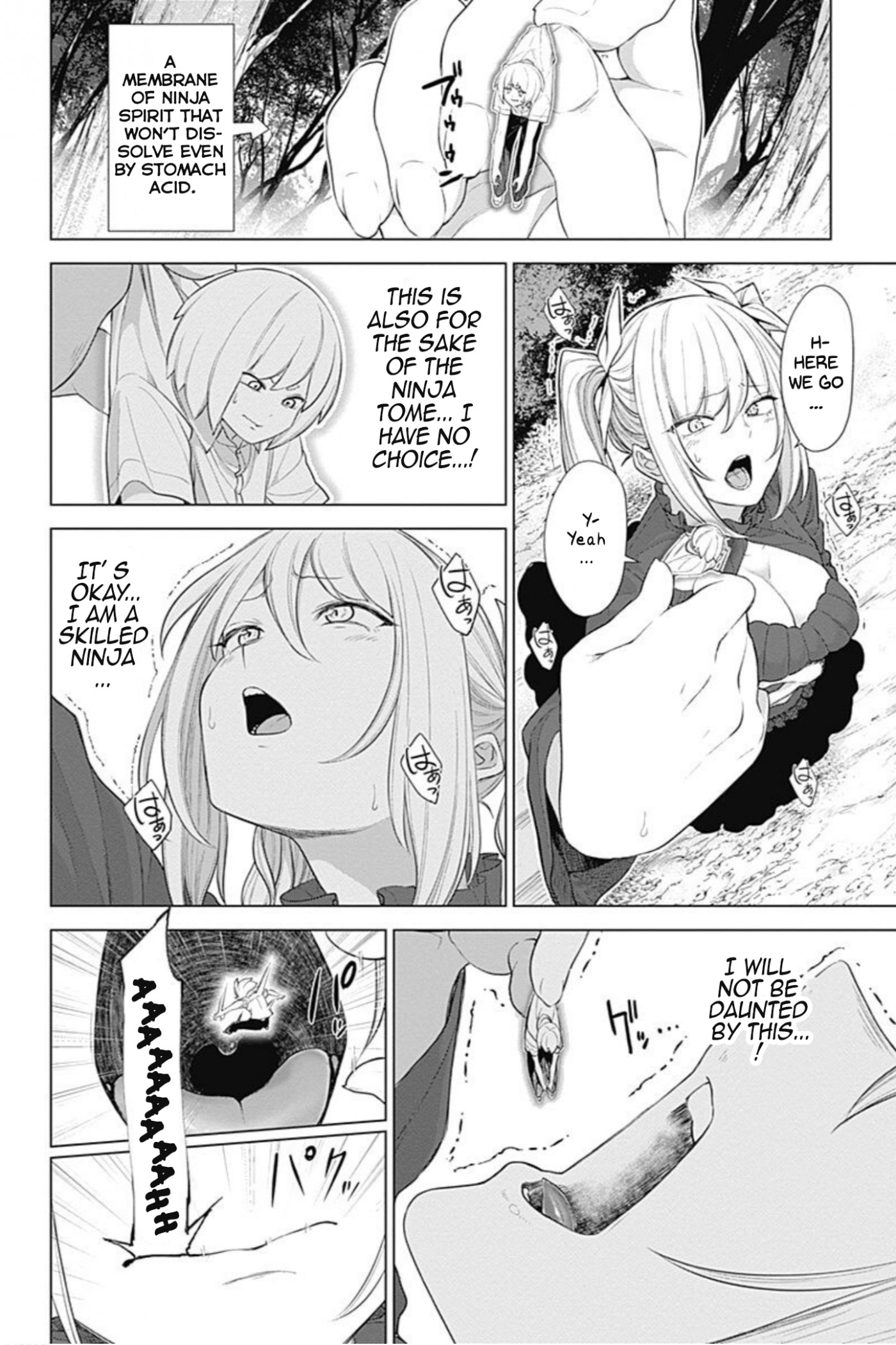 Kunoichi no Ichi! no Ni Chapter 30 page 8 - Chapter 30: Gulp