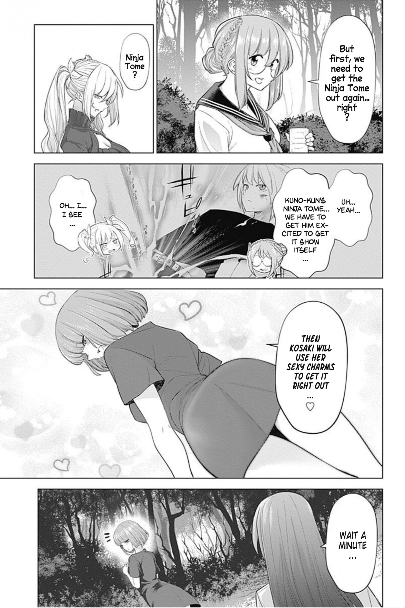 Kunoichi no Ichi! no Ni Chapter 32 page 5 - Chapter 32: Now seal