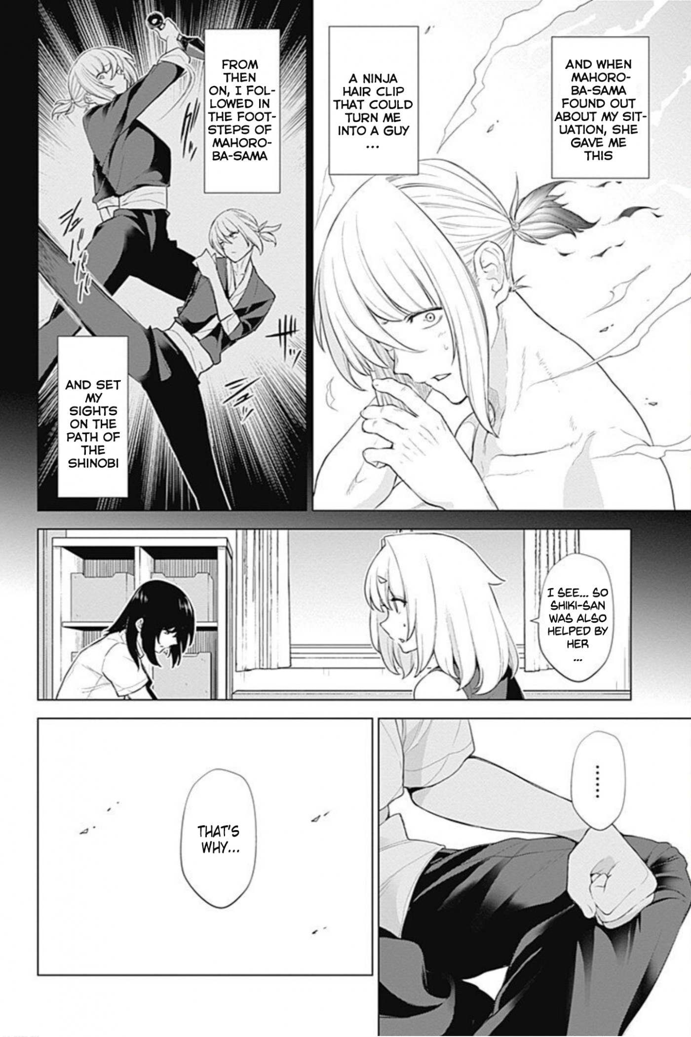 Kunoichi no Ichi! no Ni Chapter 35 page 16 - Chapter 35: Mummies become mummies