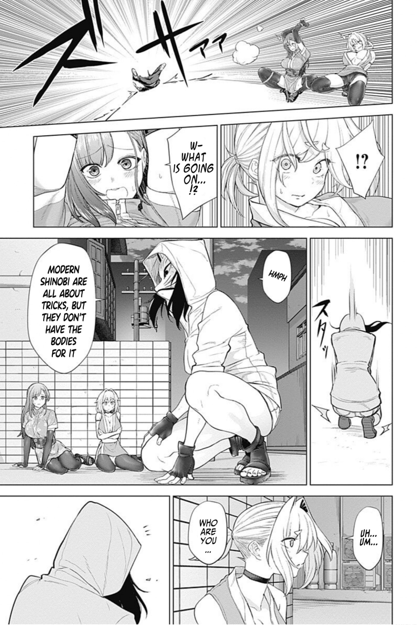 Kunoichi no Ichi! no Ni Chapter 37 page 17 - Chapter 37: A new sensation! Ninja Con