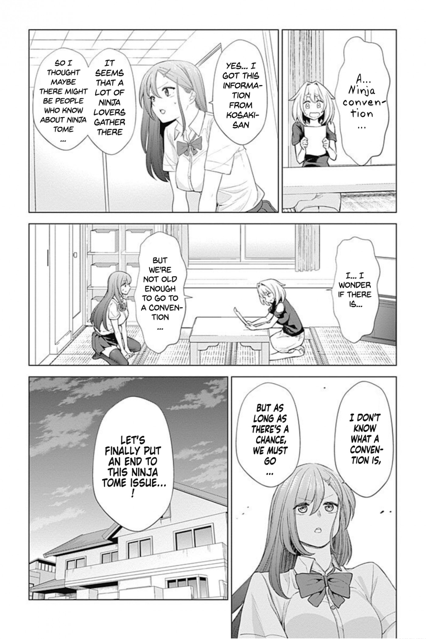 Kunoichi no Ichi! no Ni Chapter 37 page 3 - Chapter 37: A new sensation! Ninja Con