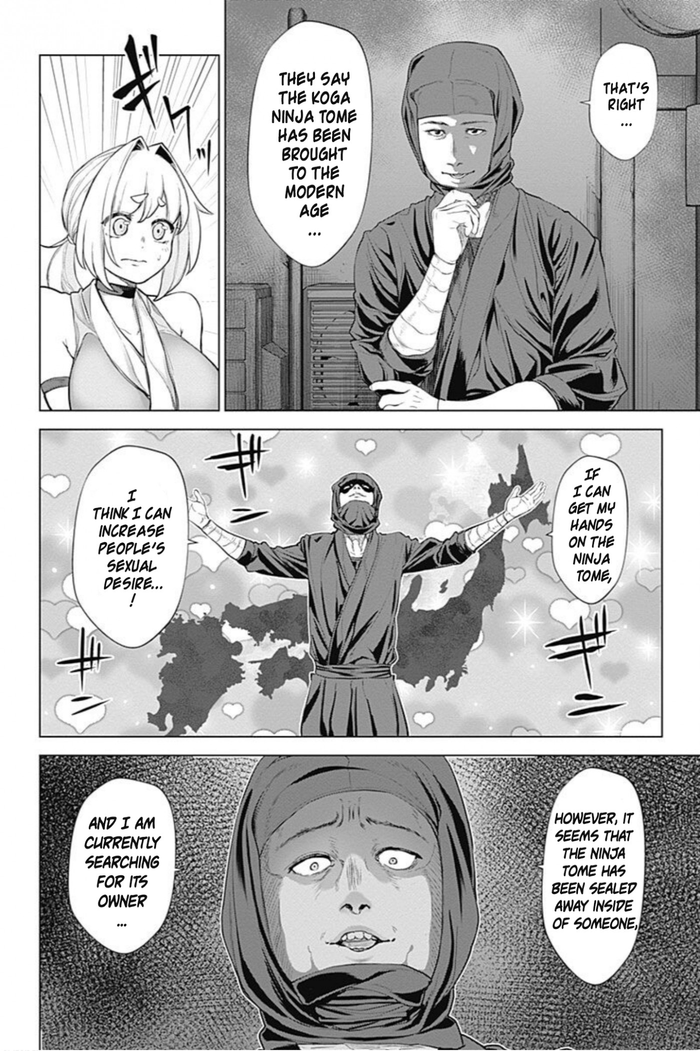 Kunoichi no Ichi! no Ni Chapter 37 page 8 - Chapter 37: A new sensation! Ninja Con