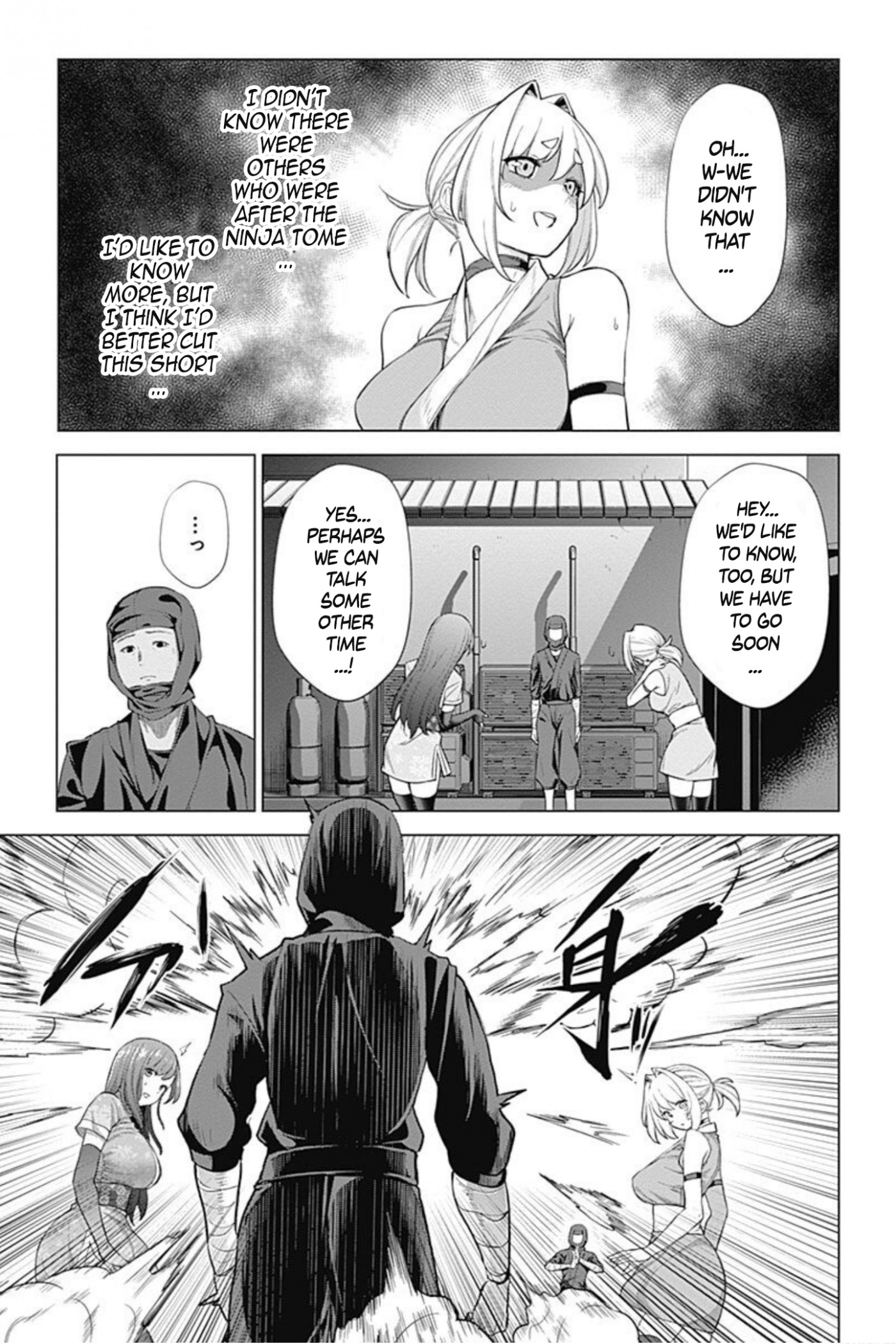 Kunoichi no Ichi! no Ni Chapter 37 page 9 - Chapter 37: A new sensation! Ninja Con