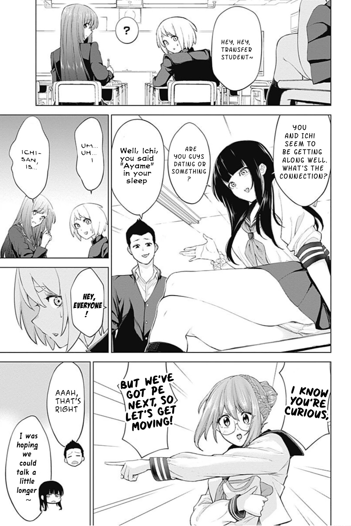 Kunoichi no Ichi! no Ni Chapter 4 page 6 - Chapter 4: Unexpected transfer student