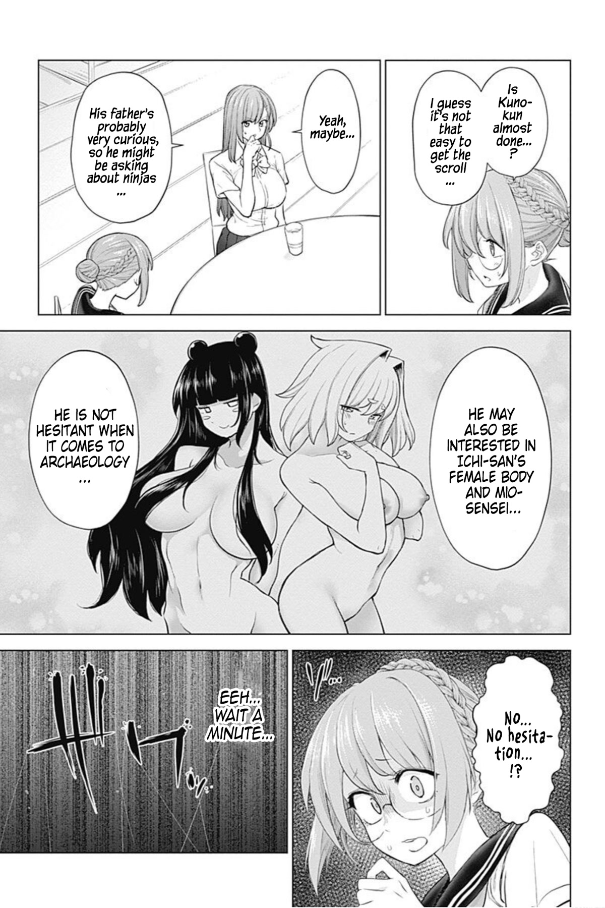 Kunoichi no Ichi! no Ni Chapter 40 page 11 - Chapter 40: Thank you, Mom and Dad