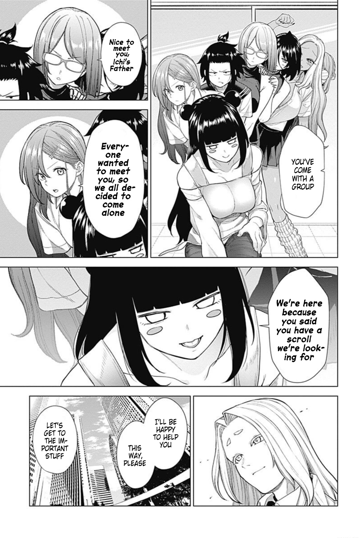 Kunoichi no Ichi! no Ni Chapter 40 page 3 - Chapter 40: Thank you, Mom and Dad