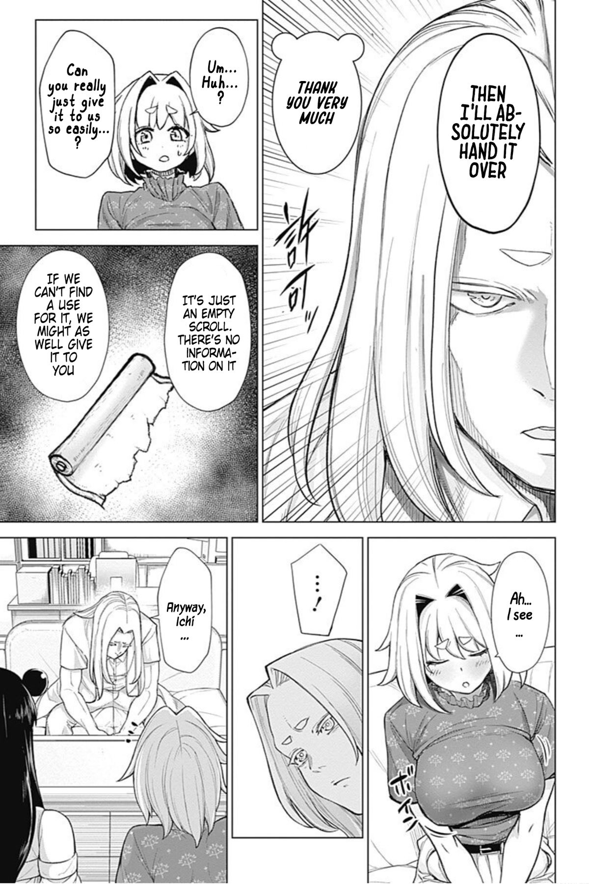 Kunoichi no Ichi! no Ni Chapter 40 page 5 - Chapter 40: Thank you, Mom and Dad