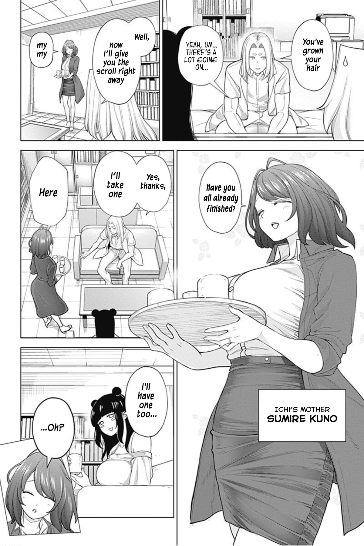 Kunoichi no Ichi! no Ni Chapter 40 page 6 - Chapter 40: Thank you, Mom and Dad