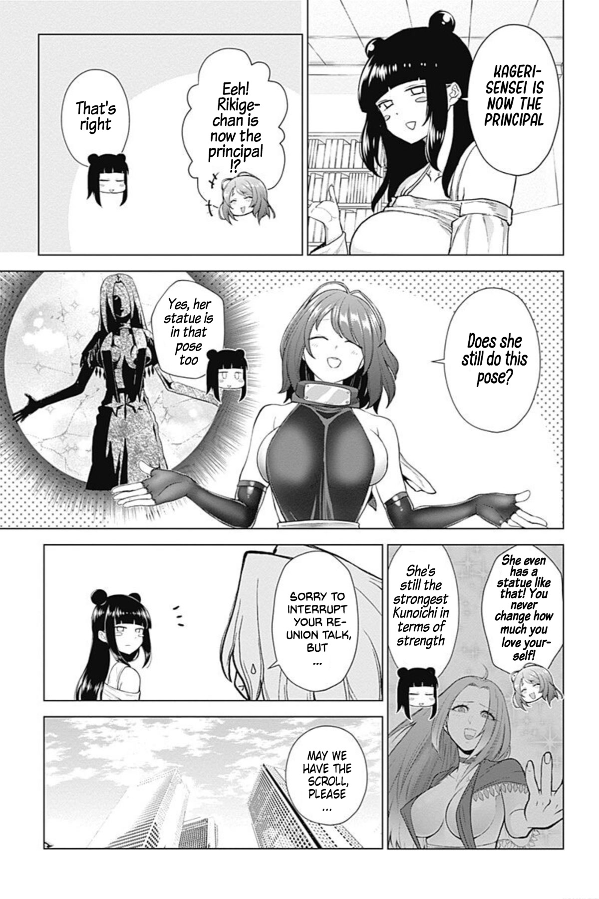 Kunoichi no Ichi! no Ni Chapter 40 page 9 - Chapter 40: Thank you, Mom and Dad