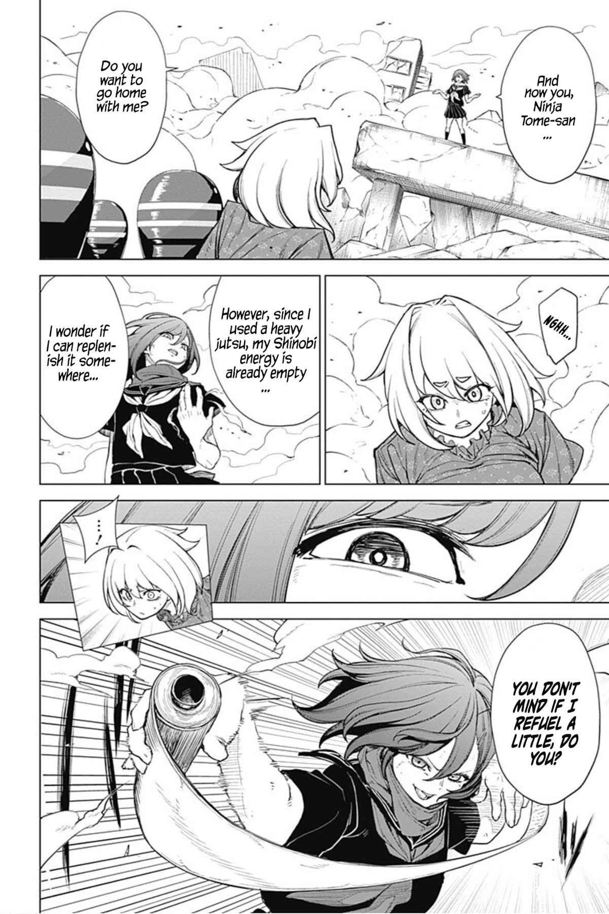 Kunoichi no Ichi! no Ni Chapter 44 page 8 - Chapter 44: Chairman's will