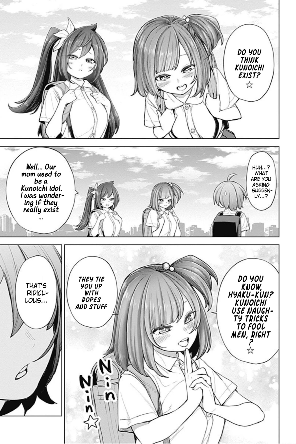 Kunoichi no Ichi! no Ni Chapter 48 page 3 - Chapter 48: Kunoichi and Ichi [END]