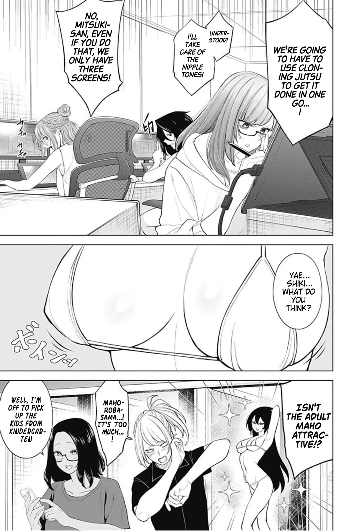 Kunoichi no Ichi! no Ni Chapter 48 page 9 - Chapter 48: Kunoichi and Ichi [END]