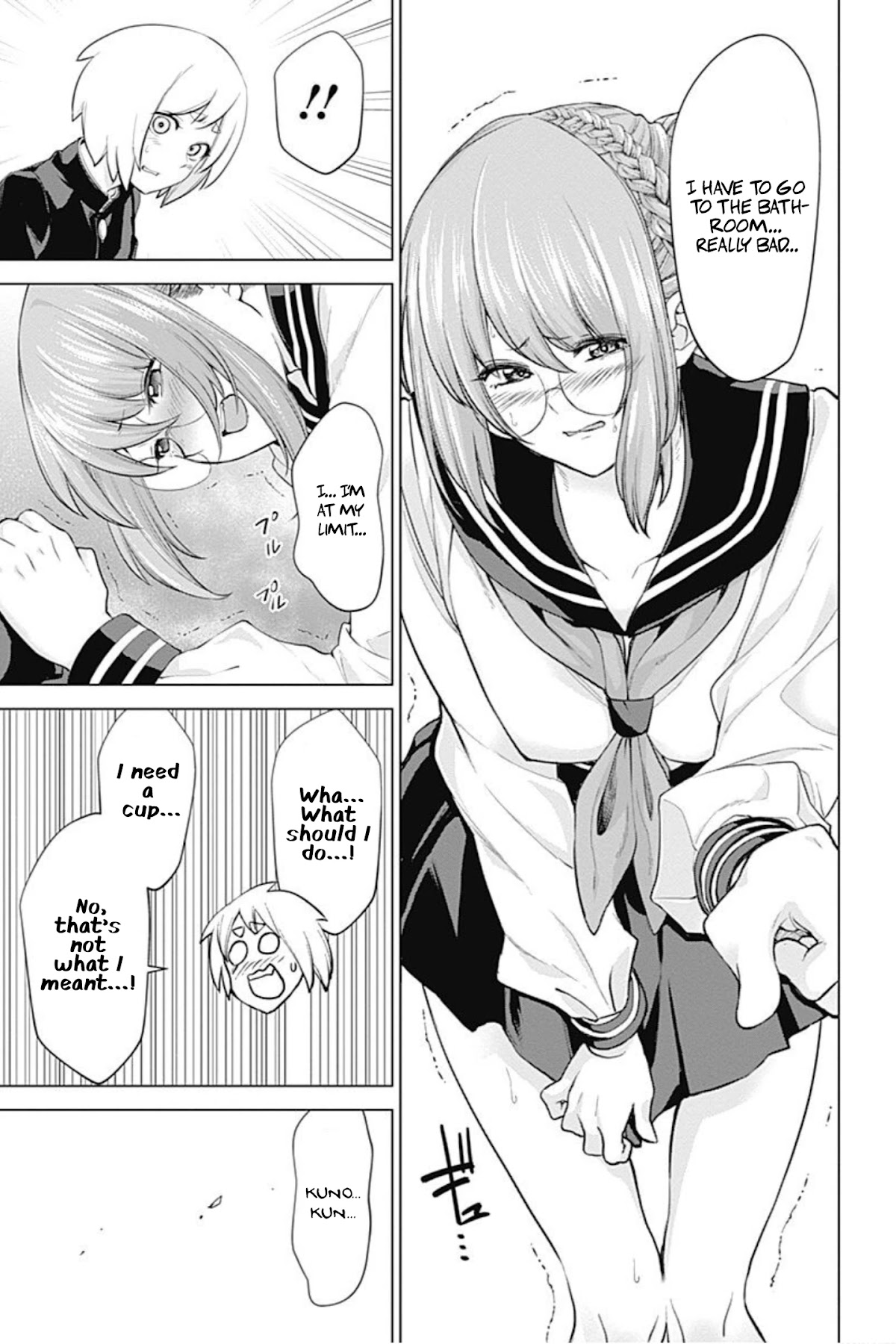 Kunoichi no Ichi! no Ni Chapter 5 page 13 - Chapter 5: Above is a big fire, below is a flood