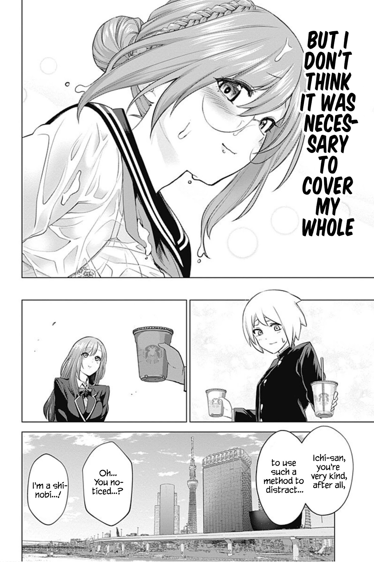 Kunoichi no Ichi! no Ni Chapter 5 page 20 - Chapter 5: Above is a big fire, below is a flood