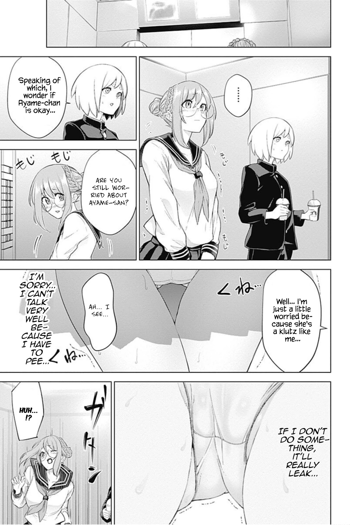 Kunoichi no Ichi! no Ni Chapter 5 page 9 - Chapter 5: Above is a big fire, below is a flood