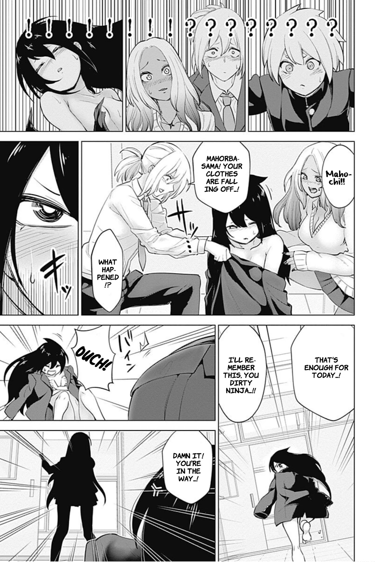 Kunoichi no Ichi! no Ni Chapter 6 page 17 - Chapter 6: Ichi will be caught again