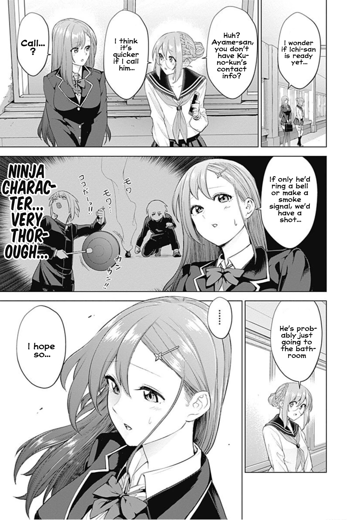 Kunoichi no Ichi! no Ni Chapter 6 page 3 - Chapter 6: Ichi will be caught again