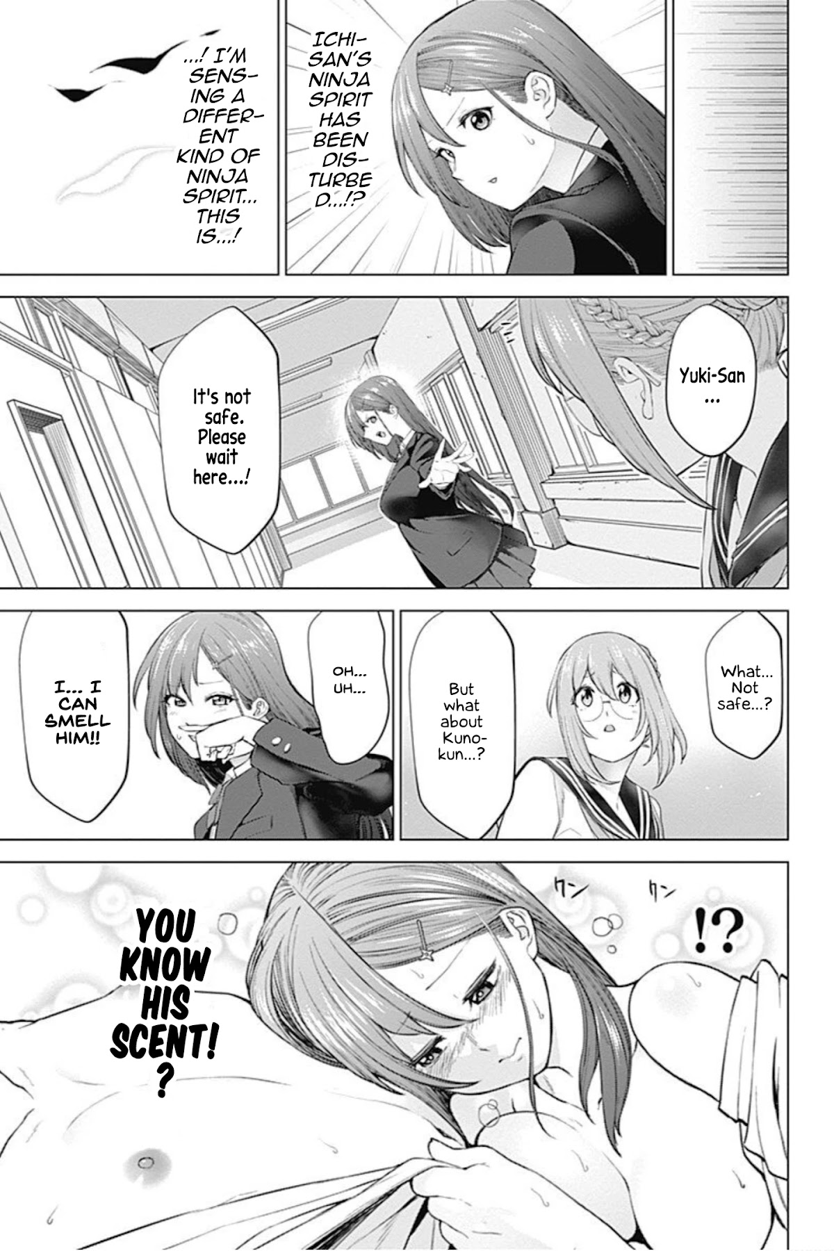 Kunoichi no Ichi! no Ni Chapter 6 page 7 - Chapter 6: Ichi will be caught again