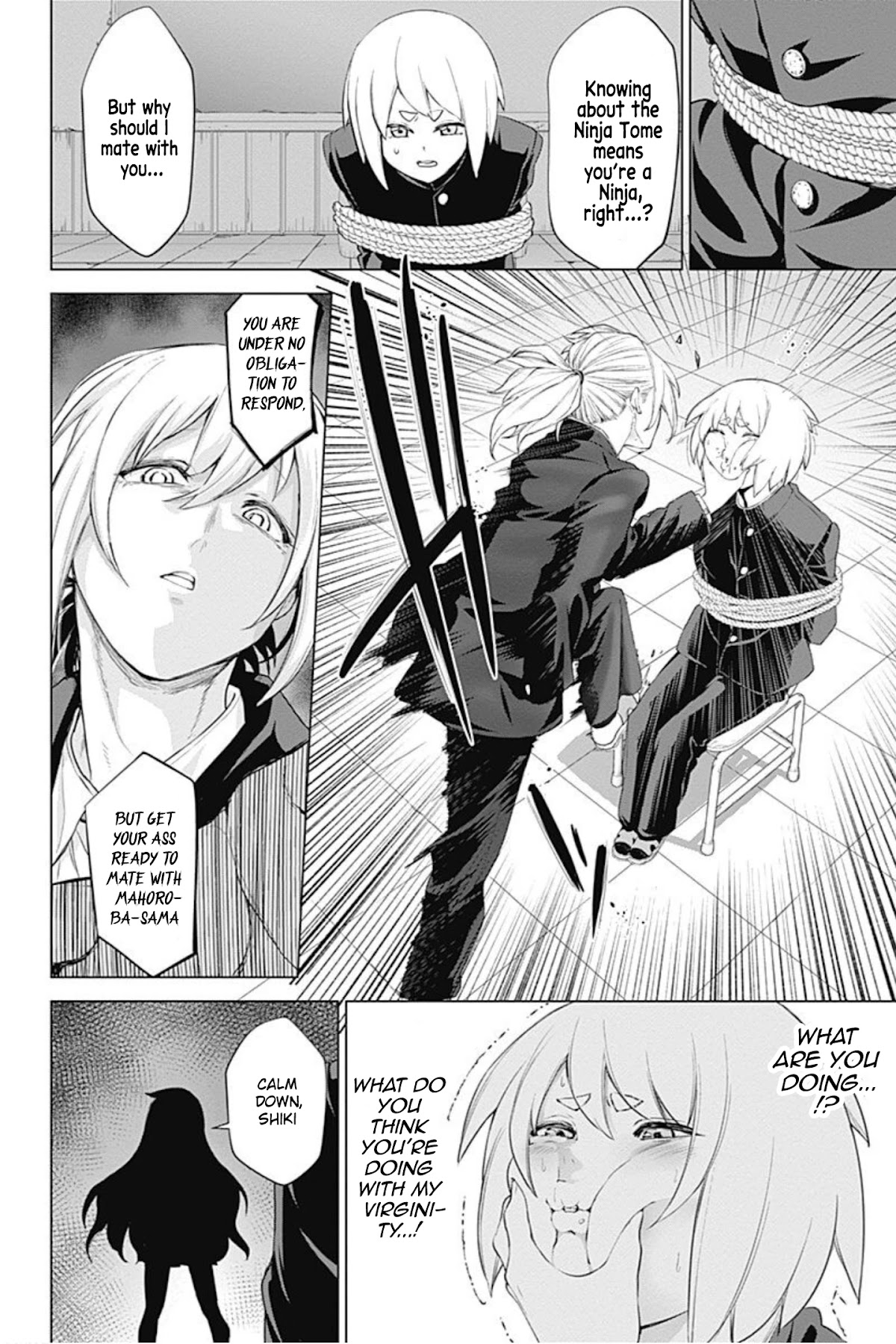 Kunoichi no Ichi! no Ni Chapter 6 page 8 - Chapter 6: Ichi will be caught again
