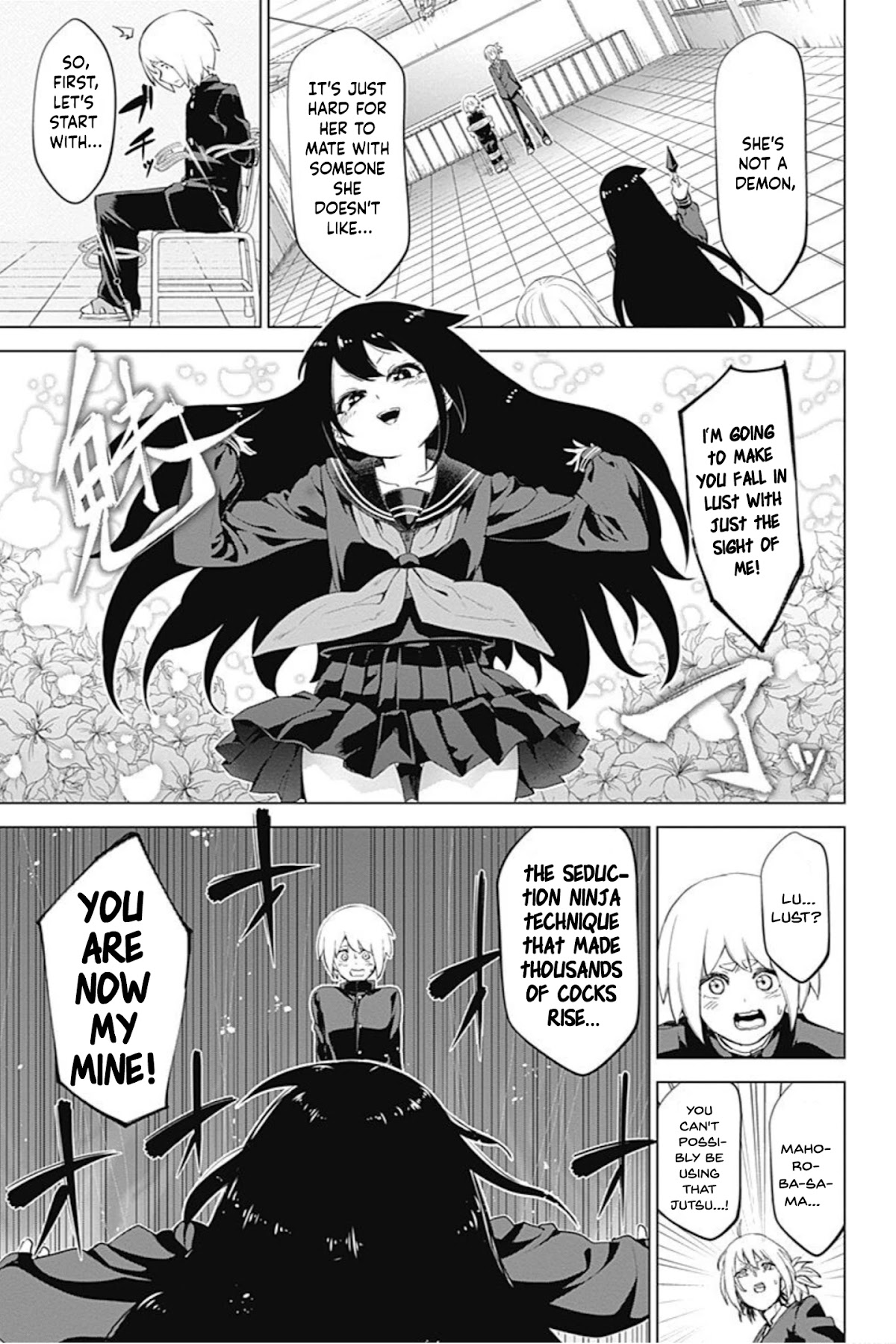 Kunoichi no Ichi! no Ni Chapter 6 page 9 - Chapter 6: Ichi will be caught again