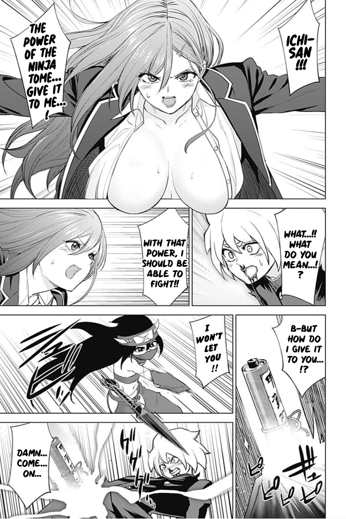Kunoichi no Ichi! no Ni Chapter 7 page 11 - Chapter 7: Take off your uniform and make a spectacular transformation.