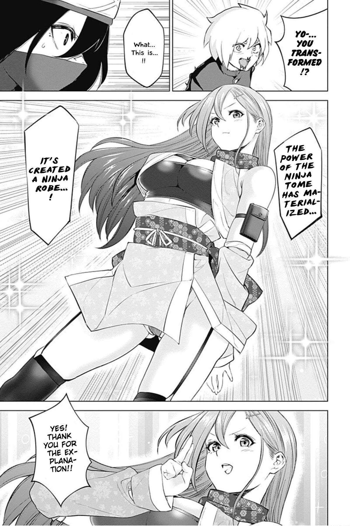 Kunoichi no Ichi! no Ni Chapter 7 page 15 - Chapter 7: Take off your uniform and make a spectacular transformation.