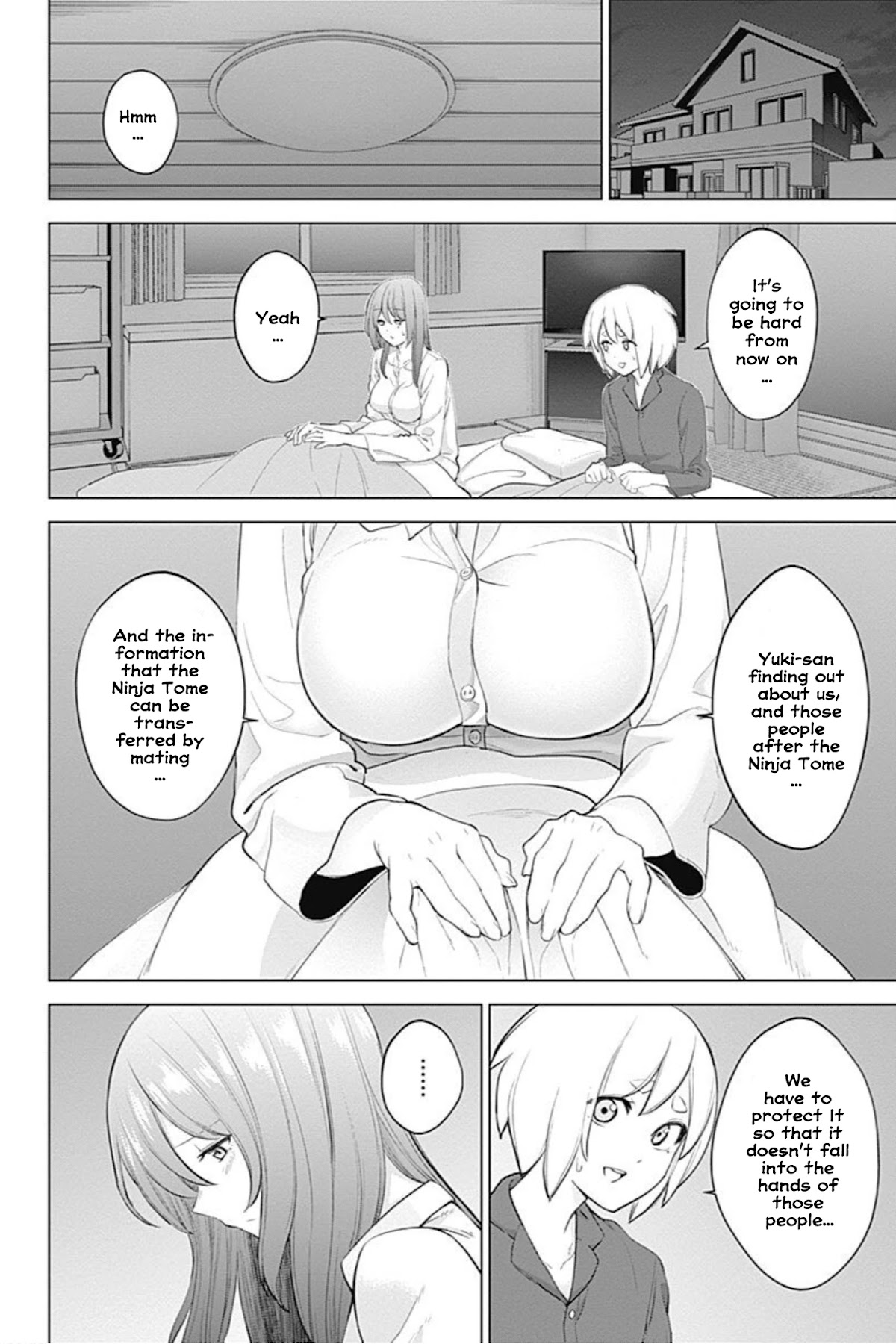 Kunoichi no Ichi! no Ni Chapter 8 page 16 - Chapter 8: How to transfer a ninja tome