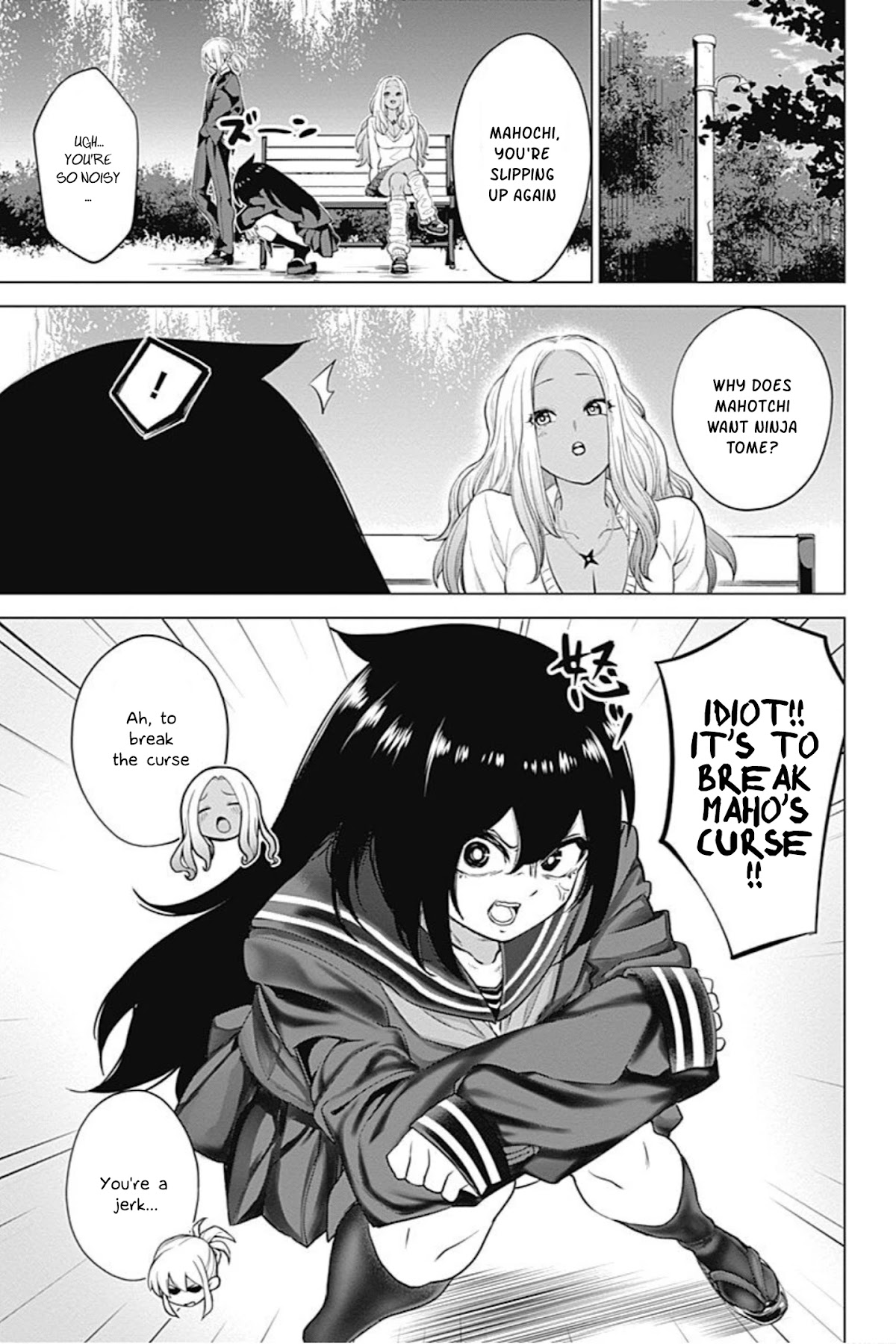 Kunoichi no Ichi! no Ni Chapter 8 page 5 - Chapter 8: How to transfer a ninja tome