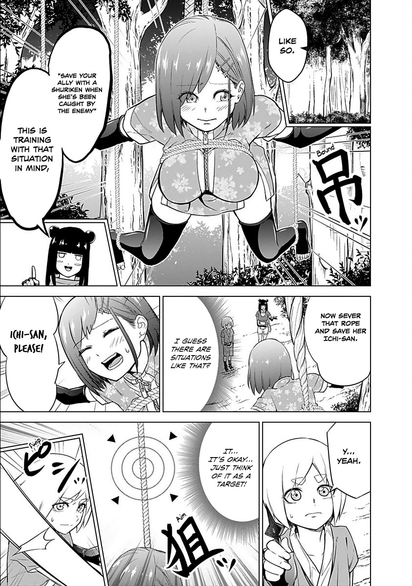 Kunoichi no Ichi Chapter 10 page 14 - Chapter 10: The Kunoichi Who Keeps Getting Tied Up